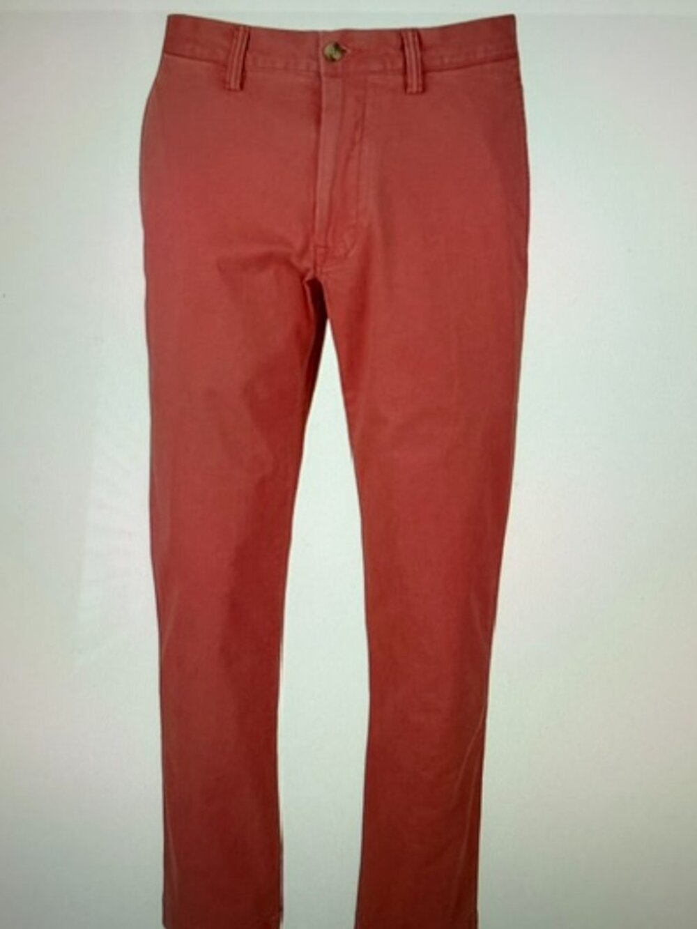 Mens Ralph Lauren Stretch Slim Fit Chino Pants Nantucket Red
